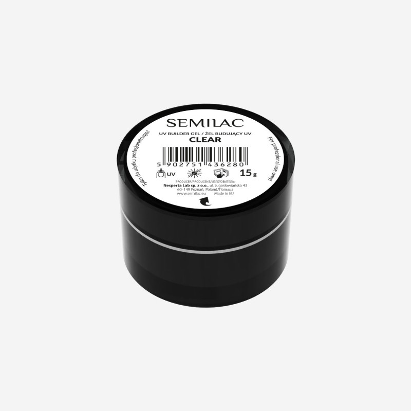 Semilac Builder Gel   Clear  15 g