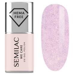 Semilac We Care 806 Glitter Delicate Pink 11ml