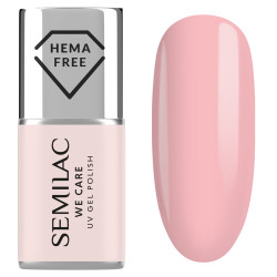 Base renforçante type BIAB — Semilac We Care BB Base Super Rose 11ml