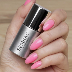 Base renforçante type BIAB — Semilac We Care BB Base Super Rose 11ml