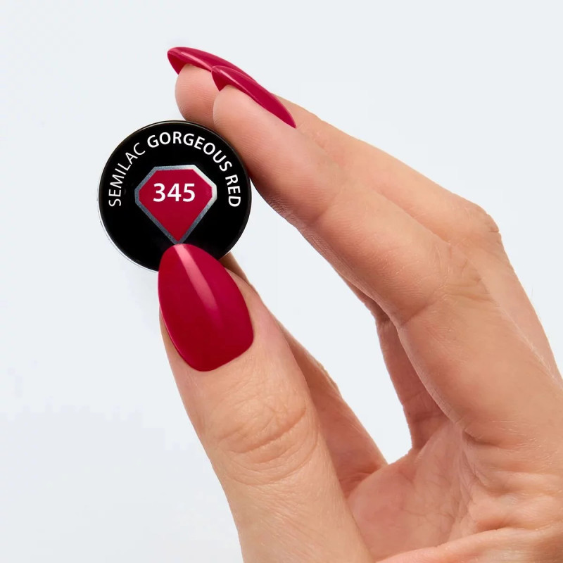 SEMILAC GORGEOUS RED 345/RPM