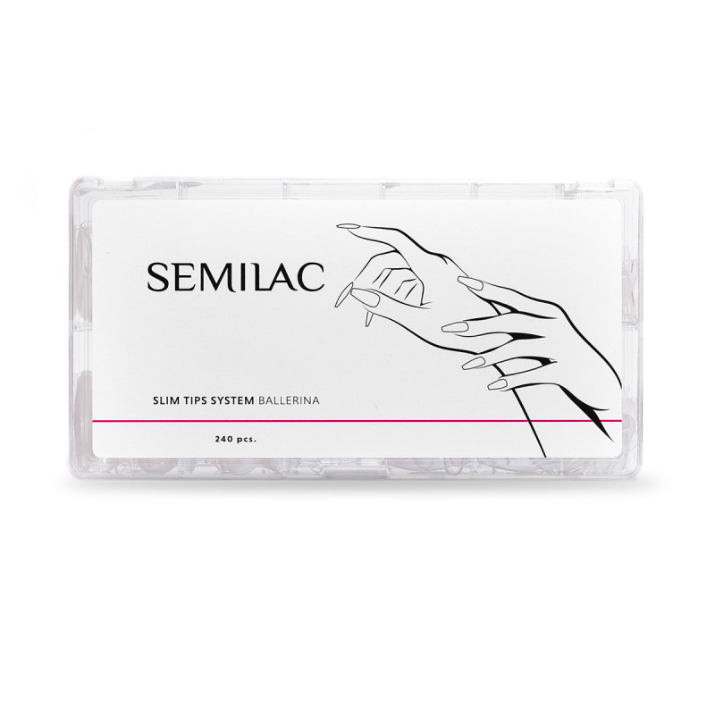 Semilac Slim Tips Ballerina 240 pcs