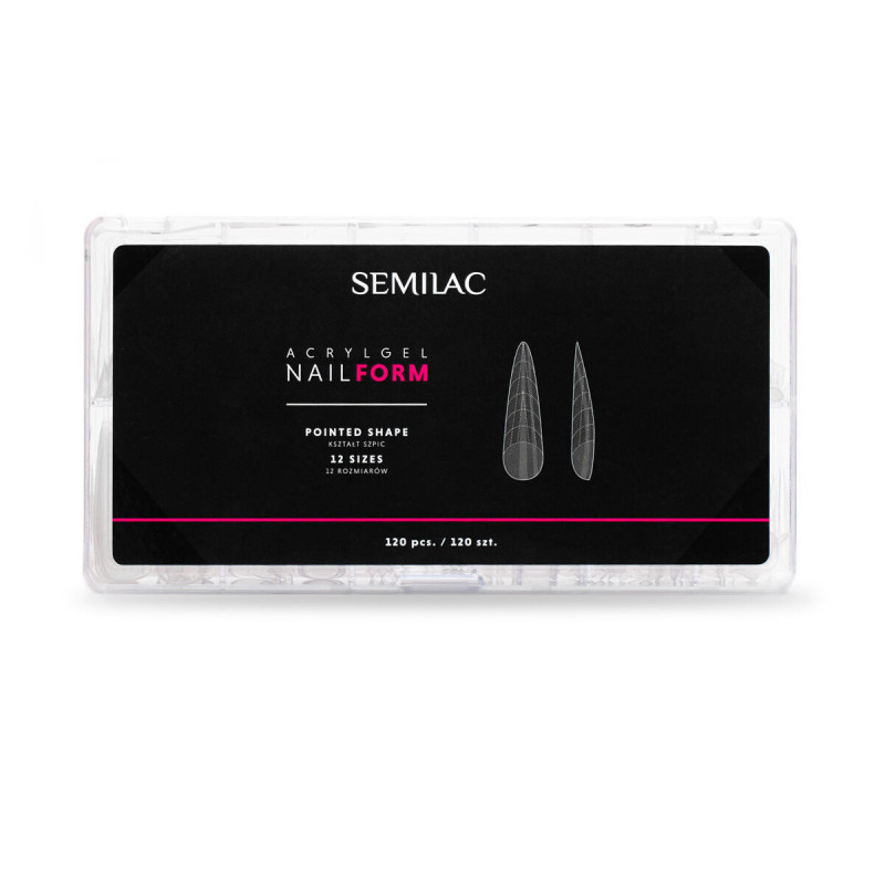 Semilac Acrylgel Nail Form Pointed 120 pcs