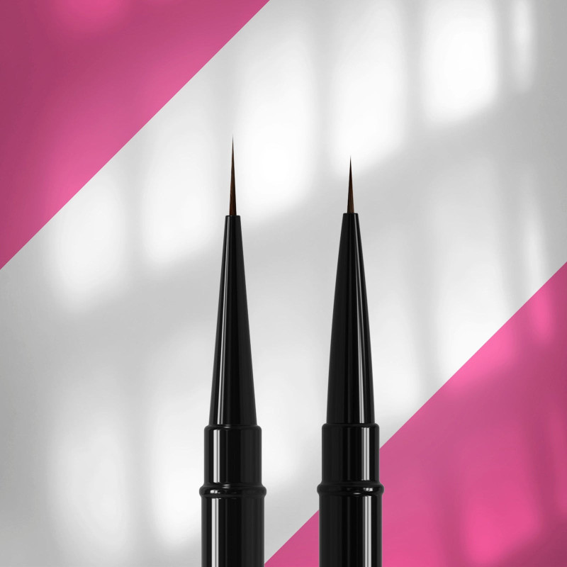 Staleks Expert 01/03 Pinceau Double Embout Liner 7 mm / Liner 10 mm