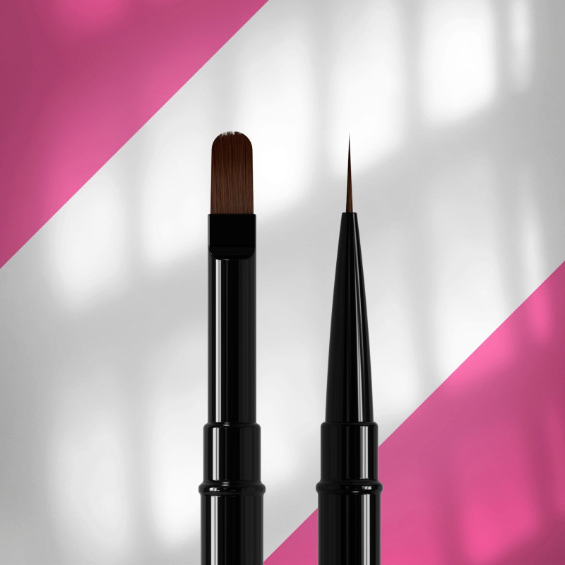 Staleks Expert 03/06 Pinceau Double Embout Liner 10 mm / Gel 11 mm