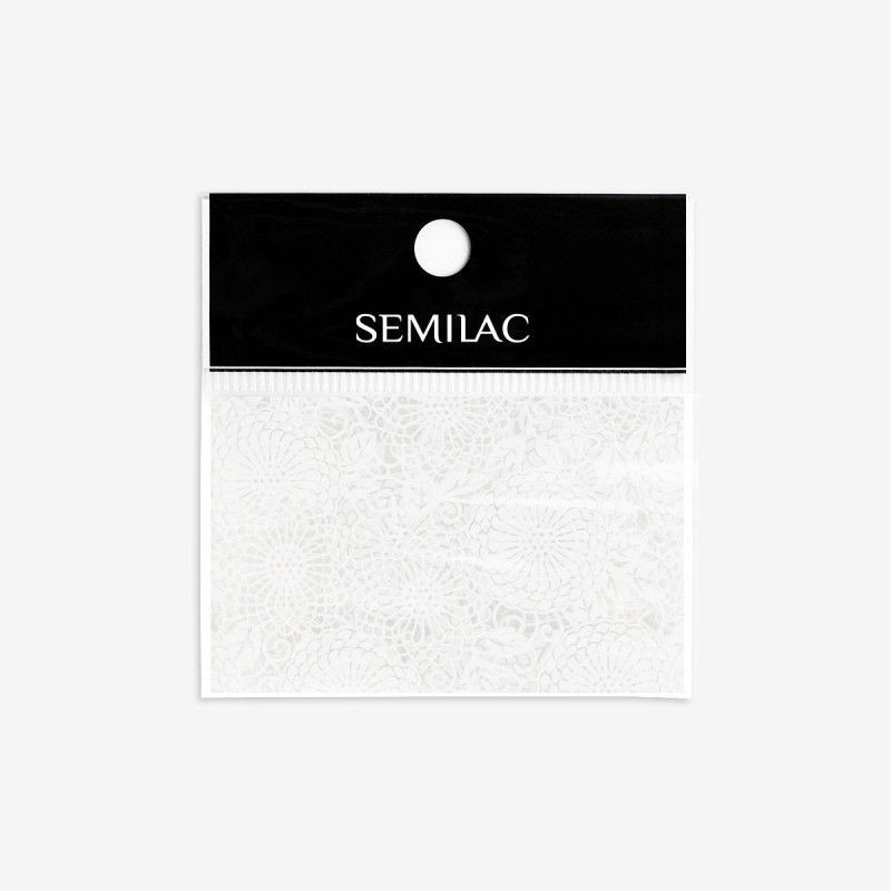 14 Semilac Transfer Foil White Lace