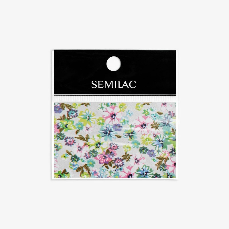 30 Semilac Transfer Foil Blooming Flowers