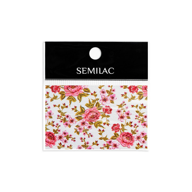 34 Semilac Transfer Foil Blooming Flowers