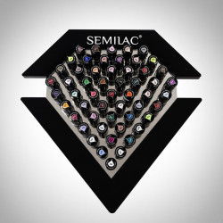 Semilac Présentoir Comptoir Diamant 54 flacons