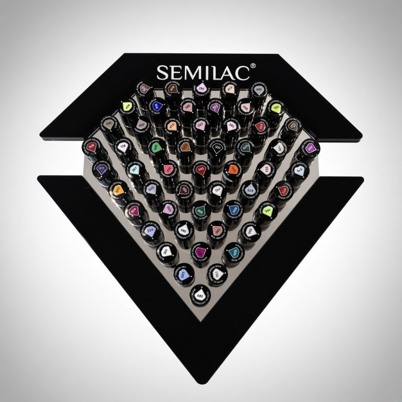 Semilac Présentoir Comptoir Diamant 54 flacons