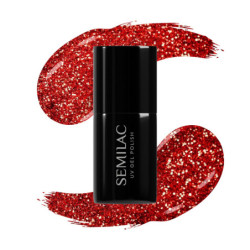 SEMILAC BURGUNDY RED GLITTER 318/RPM