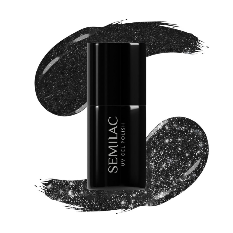 SEMILAC SPARKLING MIDNIGHT DATE 394/Hema Free