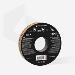 STALEKS - ROULEAU DE RECHARGE PAPmam - GRAIN 180 - SANS BOBINE DEROULEUR