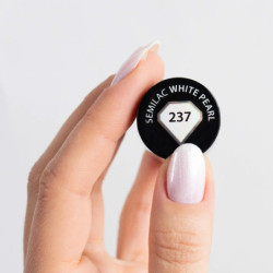 237 Semilac UV Gel Polish White Pearl 7ml