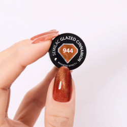 944 Semilac UV Gel Polish Glazed Cinnamon 7ml