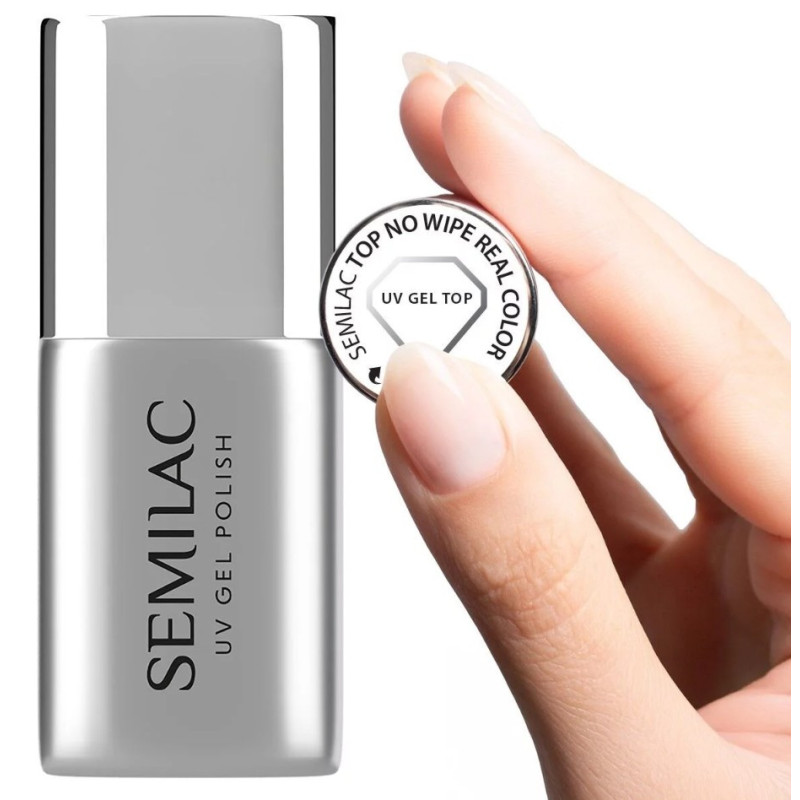 Semilac Top No Wipe Real Color 7ml