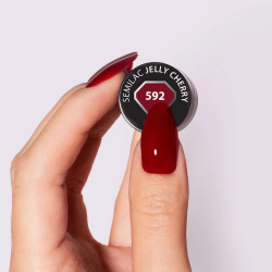 592 Semilac Jelly Cherry 7ml /Hema Free