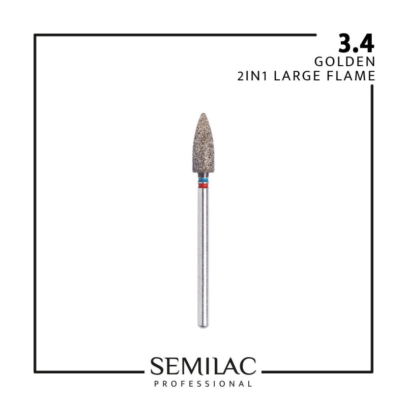 3.4 Pro Semilac Embout de Ponceuse diamanté